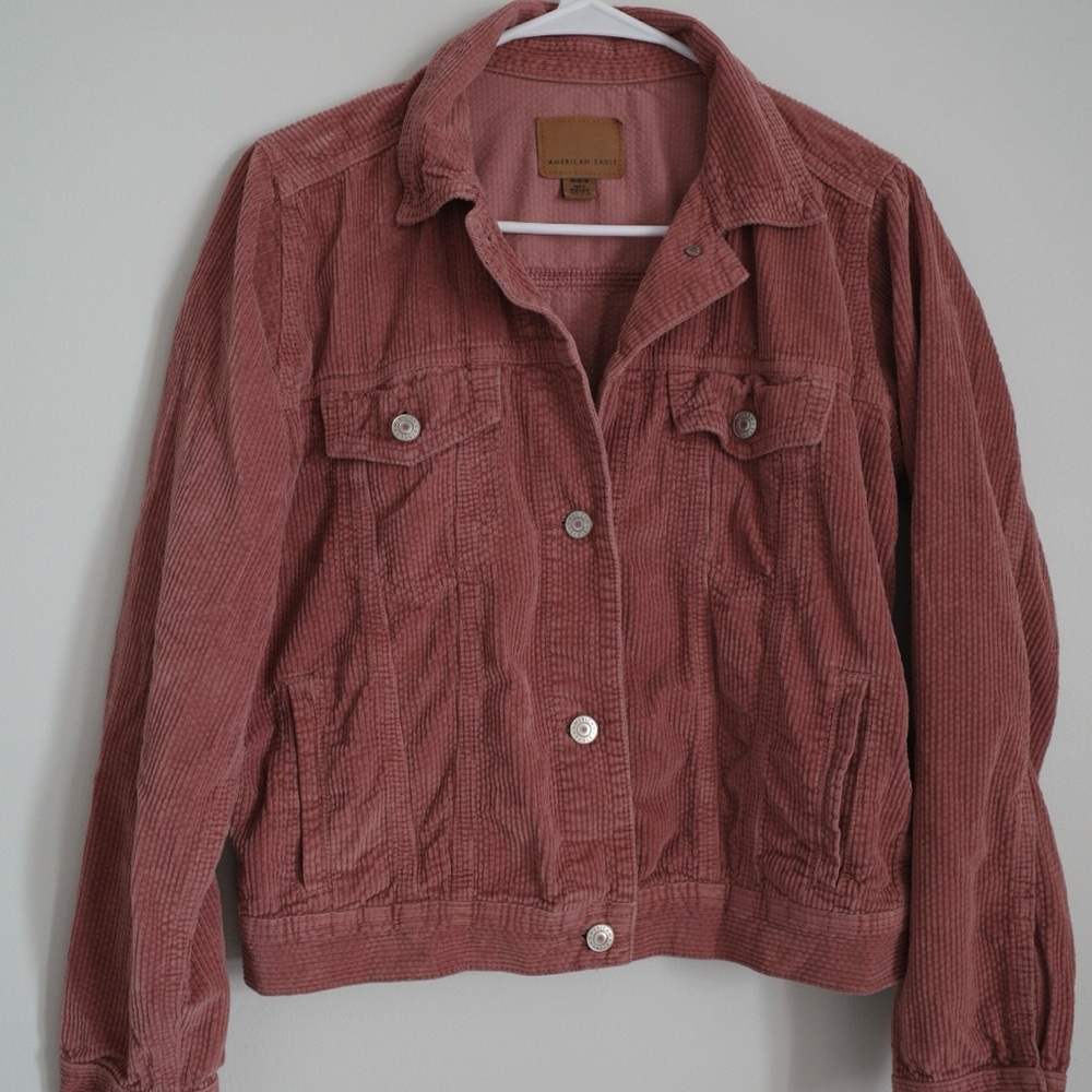 American Eagle Woman’s velour jacket